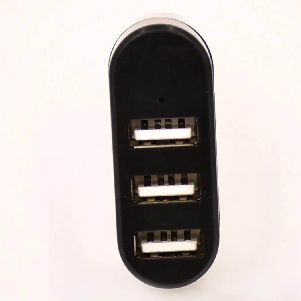Вращающийся высокоскоростной 3 порта USB Spliter HUB 5 V Splitter-40-85Degree-20-75 градусов 500mA Spliter адаптер