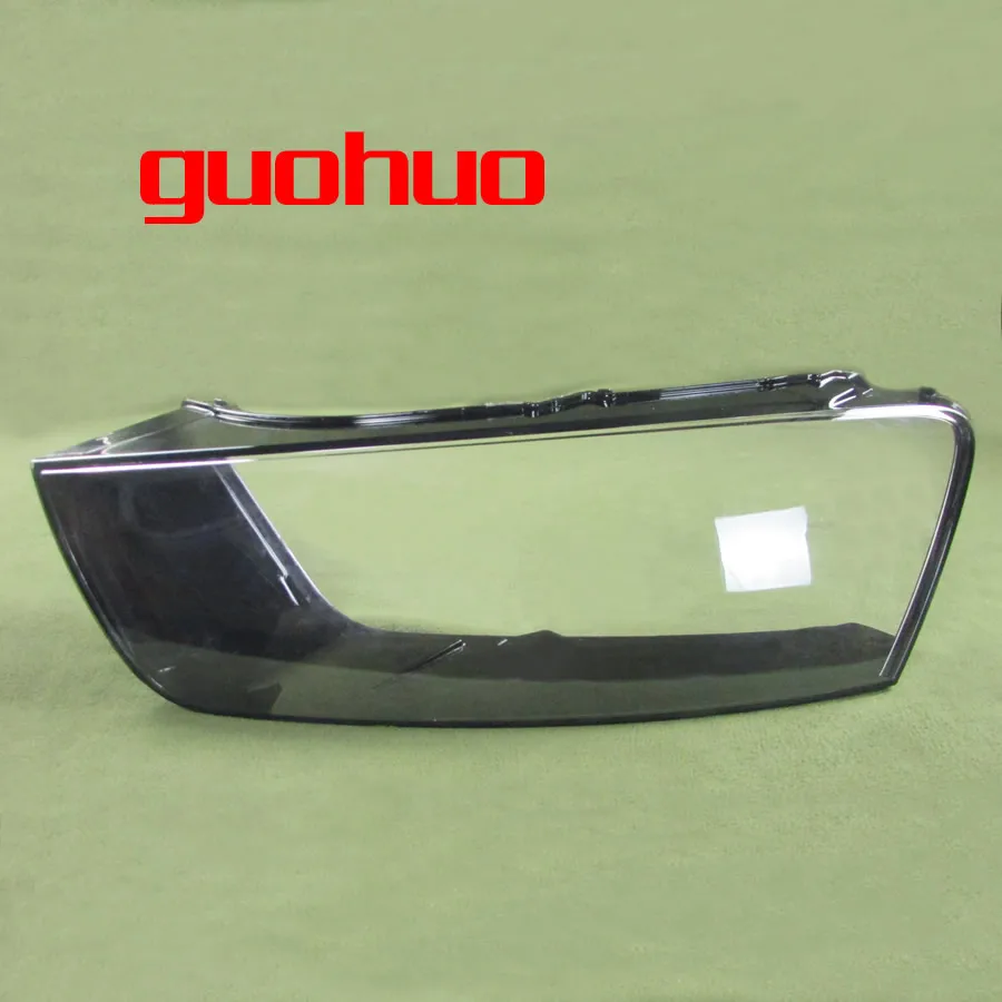 

For Audi Q3 16-17 Headlight Plastic Transparent Shade Headlight Transparent Shell Lampshade Headlamp Cover 1PCS