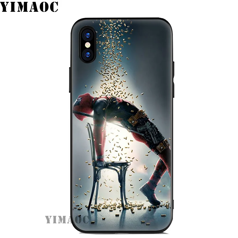 Мягкий силиконовый чехол YIMAOC Deadpool Dead pool для iPhone 11 Pro Xr Xs Max X или 10 8 7 6 6S Plus 5 5S SE - Цвет: 4