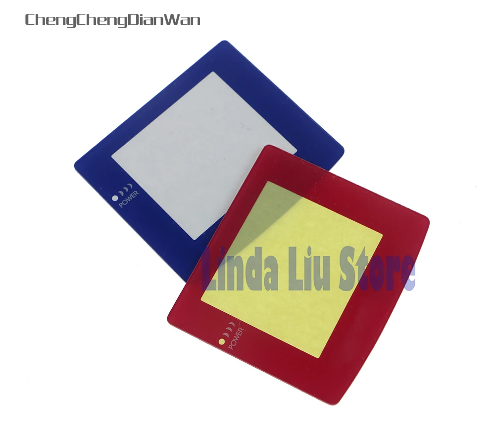 

ChengChengDianWan 100pcs/lot high quality Plastic multi-color Screens for Gameboy Color GBC