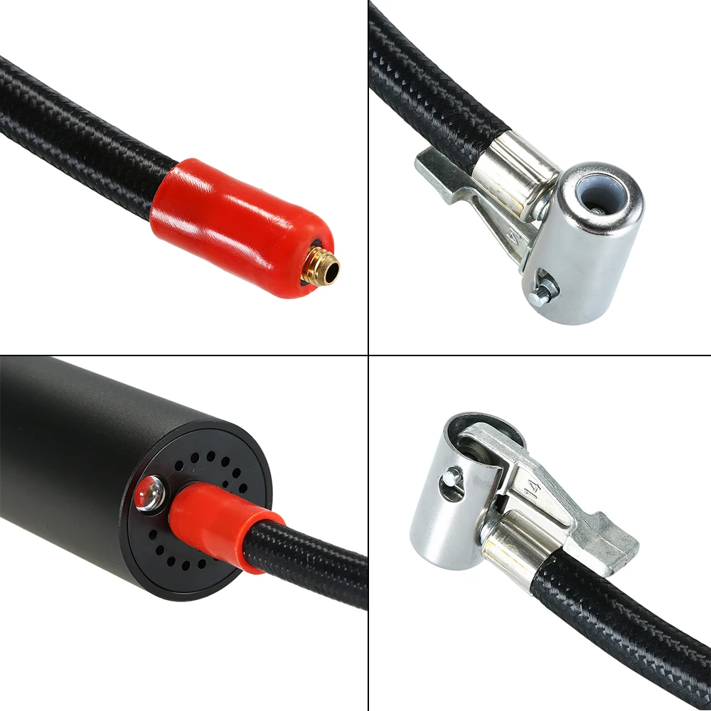 Mini Portable Air Compressor Inflator Handheld Air Pump Electric Ball Pump LCD Display with LED lighting for Ball Bicycle Car Tire Mini Portable Air Compressor Inflator Handheld Air Pump Electric Ball Pump LCD Display with LED lighting for Ball Bicycle Car Tire