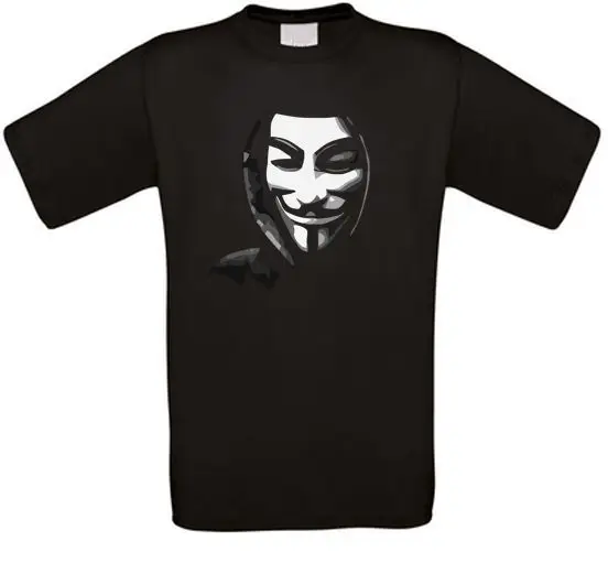 

Anonymous Guy Fawkes Occupy V Vendetta T Shirt All Sizes New