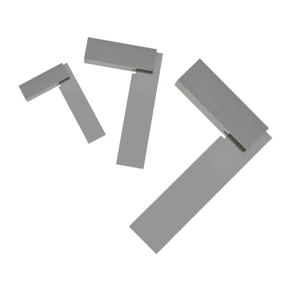 

Angle Ruler Gauge 90 Degrees 1 Level Wide Base Angle Ruler 90 Degrees Square Tool Stainless Steel Measurement Tool