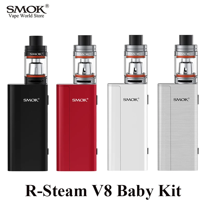 SMOK Vape электронная сигарета r паровая мини TFV8 Детский Комплект 80 Вт Mech Box Mod Kit VS Pico