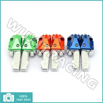 

New CNC Billet MX Motocross Offroad Motorcycle Foot Pegs Footpegs Footrests Foot Rests Pedals for YAMAHA BWS 125 BWS125 Rear
