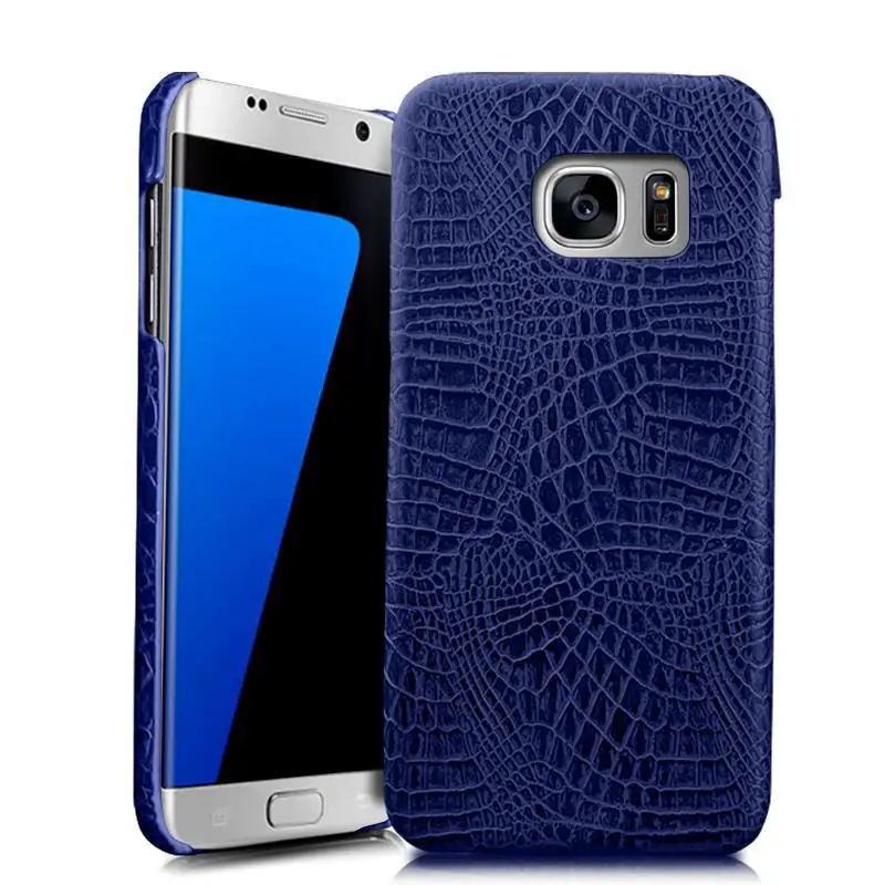 

For Samsung Galaxy S7 S7edge S7PLUS S8 S8plus plus case crocodile pattern PU leather Luxury business phone cover coque capa