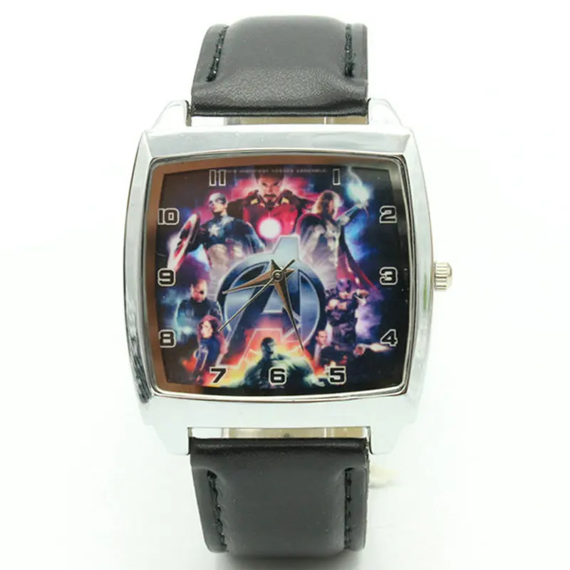 

Free Shipping DC SUPER HEROES avengers Dawn of Justice WATCH Fashion Man Boy YBX32 Wrist