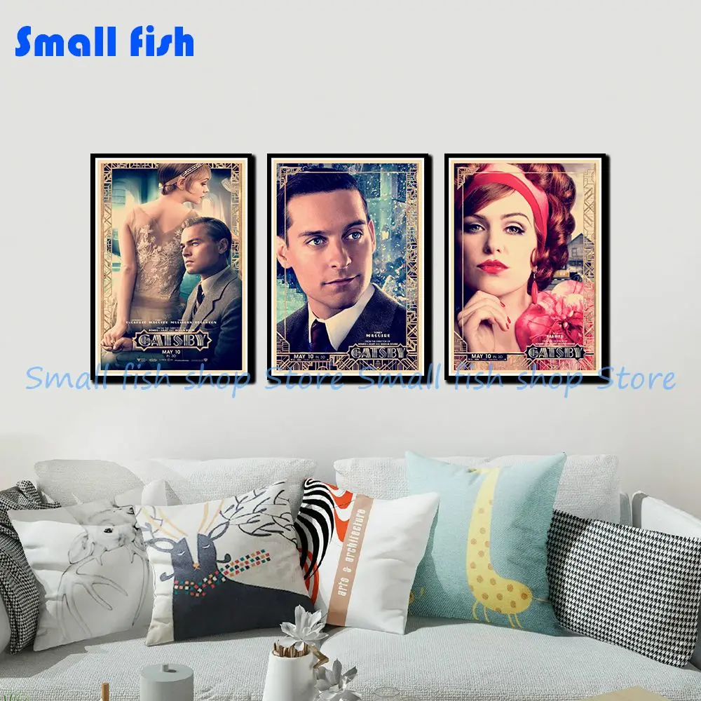 The Great Gatsby винтажная ретро декоративная рамка Плакат настенные плакаты домашний