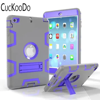 

CucKooDo Rugged Armor Three Layer Hybrid High Impact Resistant Defender Hard Protective Cover For iPad Mini 123 7.9 inch