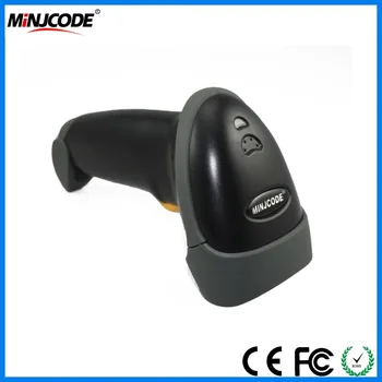 

MINJCODE USB Barcode Scanner,Symcode 1D Laser Wired USB Handheld Barcode Reader