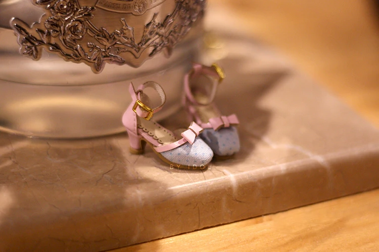 1 пара; обувь на высоком каблуке blyth dolls'; элегантная обувь с оборками для blyth Azone, momoko, Lica OB24; аксессуары для кукол