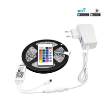 SMD 5050 светильник, кухонный светодиодный светильник с беспроводным Wi-Fi управлением, 5 м, RGB RGBW RGBWW, светильник s, декор для шкафа, DIY лампа