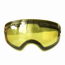 Модель номер снег-4300 дети дополнительное увеличение легкости Улучшенная светимость лыжные очки стекло для слабой света оттенок пасмурная погода