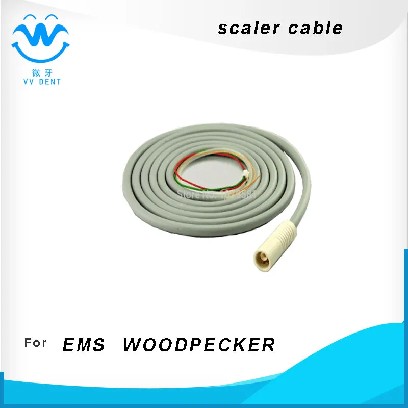 1 # WOODPECKER DMETEC EMS SCALER CABLE CORD для наконечника стоматологического кресла|ems scaler|woodpecker