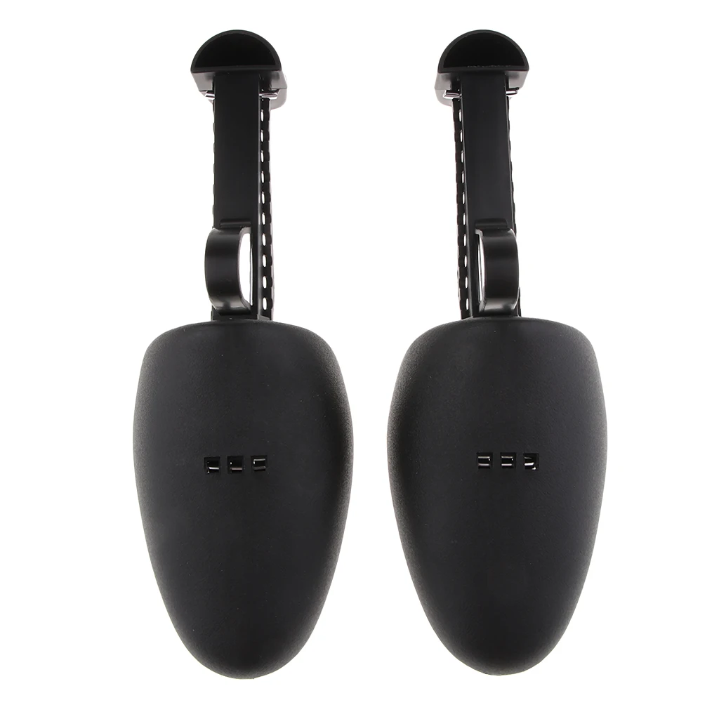2 pieces Adjustable Length Shoe Tree Stretcher Boot Holder Shaper Support for Women Men