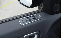 ABS окно лифт переключатель зеркало управление Кнопка панель литья гарнир Крышка Накладка для Land Rover Discovery Sport 2015 2016 2017 2018