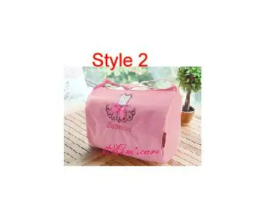 Новое поступление, Танцевальная сумка с вышивкой и блестками, балетная сумка для девочек - Цвет: Style 2