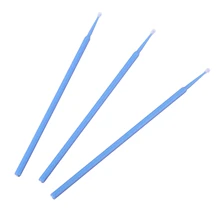 100 шт зубные микро-щетки одноразовые материалы зуб Аппликаторы средний тонкий