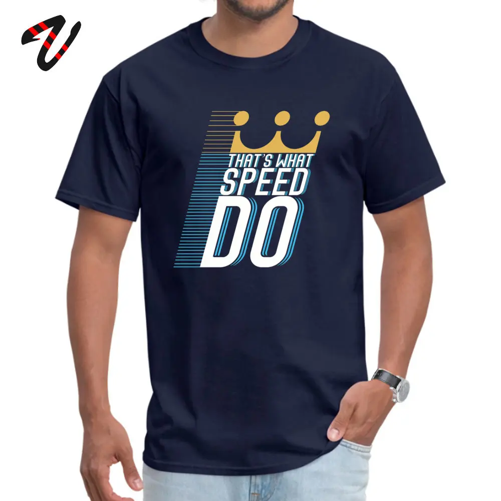 Оптовая продажа Thats What Speed Do Normal футболка с коротким рукавом летняя из ткани