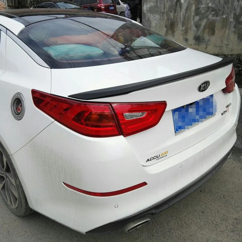 

Car Accessories ABS Plastic Material Rear Wing Unpainted Primer Color Rear Roof Wing Spoiler For Kia K5 Optima Spoiler 2014-2015
