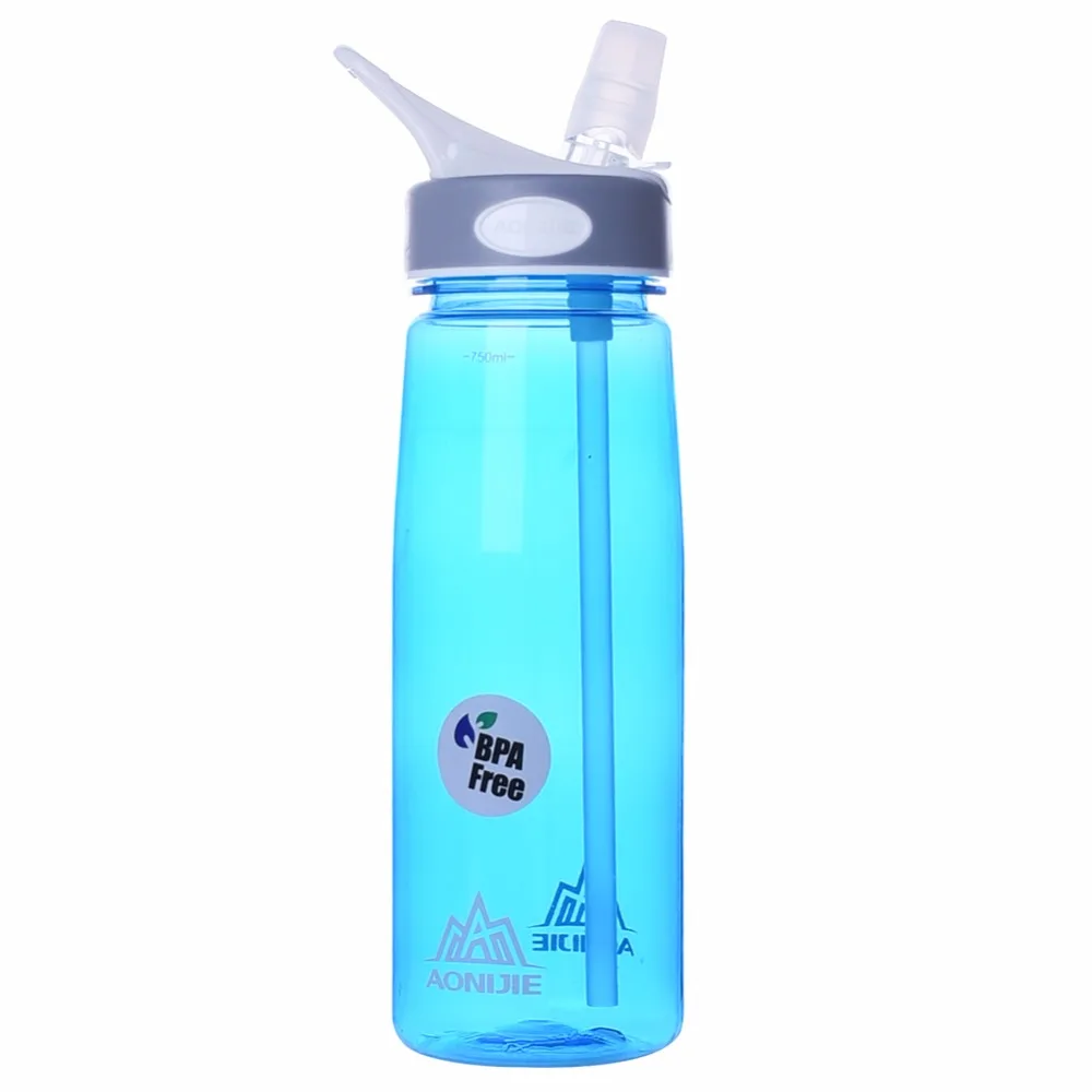AONIJIE 750ml Tritan Outdoor Sport Bottle Hydro Flask Running Camping