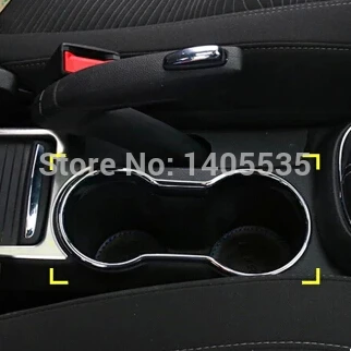 Car cup hole cover decoration ABS Chrome accessory suitable For OPEL VAUXHALL MOKKA ENCORE |