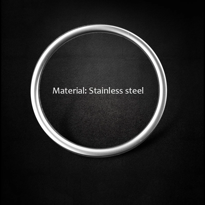 Stainless steel and ABS For KIA OPTIMA 2016 2017 Car Steering Wheel Panel Badge Frame Insert Trims Covers Interior Mouldings Stainless steel and ABS For KIA OPTIMA 2016 2017 Car Steering Wheel Panel Badge Frame Insert Trims Covers Interior Mouldings