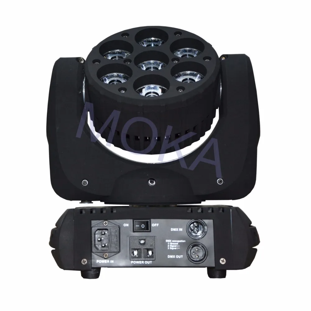 7x12w moving head light 7
