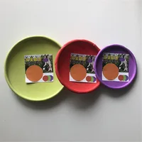 Gorący ochrona środowiska żel krzemionkowy miękkie zwierzęta latające dyski zabawki dla psów spodek duże lub dla małych psów zabawki dla psów sklep zoologiczny średnica 15 18 22CM 4