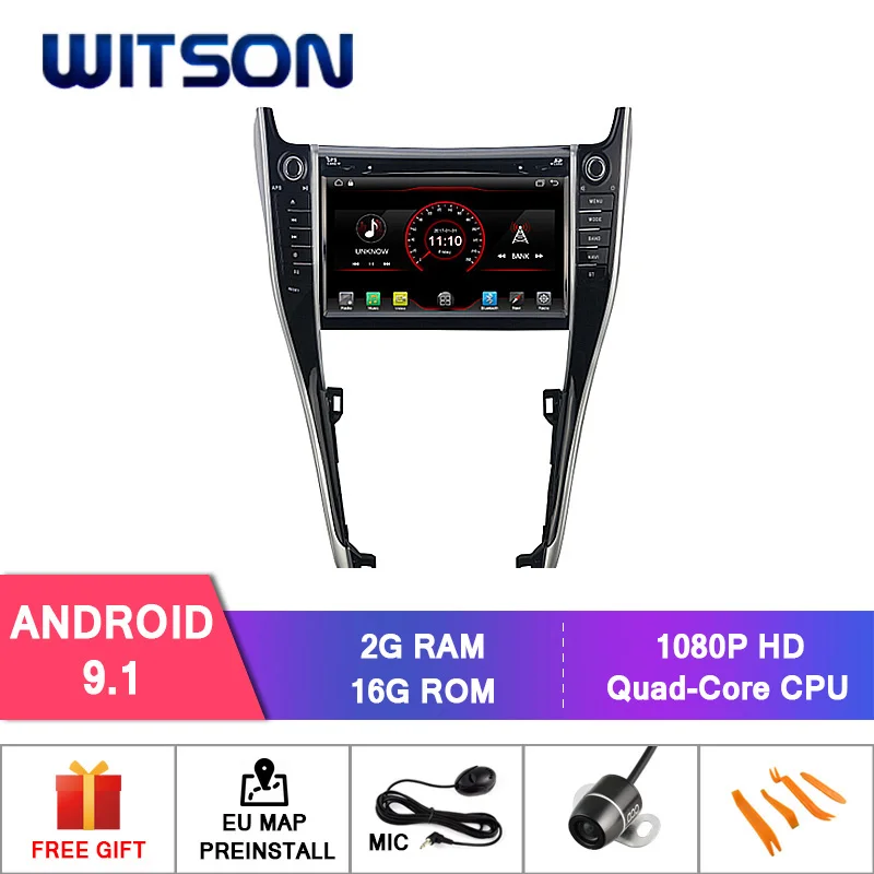 

WITSON Android 9.1 CAR DVD Player For TOYOTA HARRIER CAPACTIVE Built In 16GB Inand Flash 2GB RAM /WiFi Module
