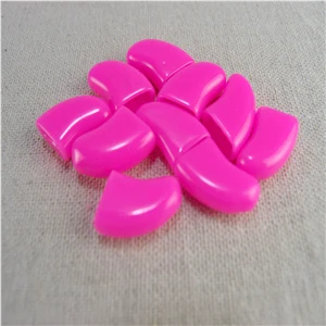 60 шт./лот Собака ногтей Caps собака Soft Paw Caps 6 размеров XS, S, M, L, XL XXL - Цвет: rose
