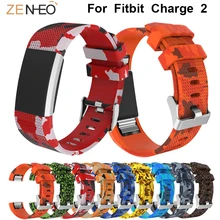 Silicone watch band For Fitbit Charge 2 Watchband Men's watches Strap Women's bracelet Sport Replacement watches belt Wristband willis women watches flora girls gift watch transparent waterproof belt watchband silicone women watches flower bracelet strap