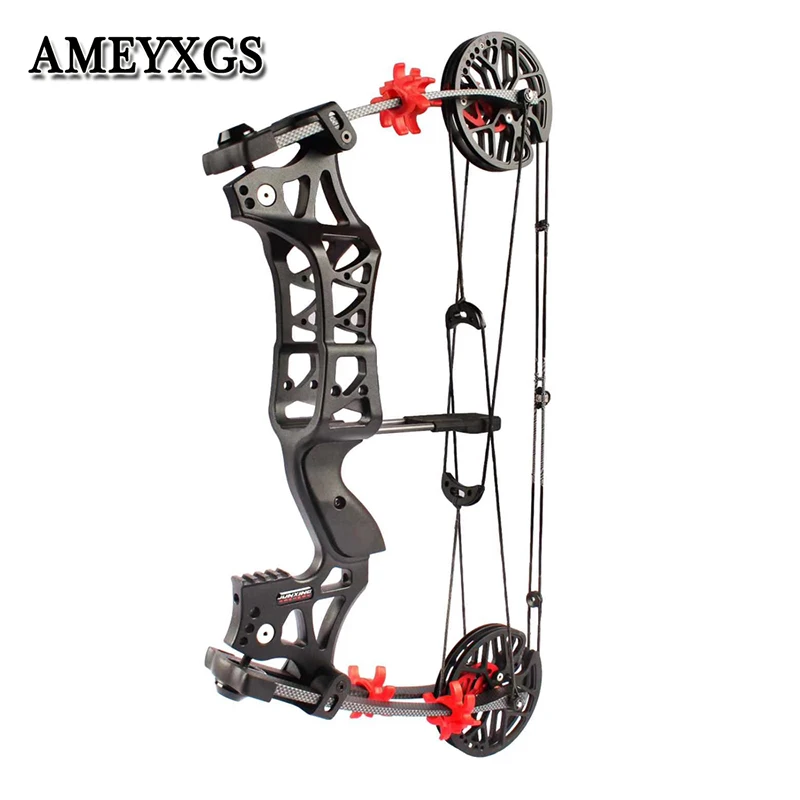 

1set Archery Compound Bow 30-60lbs M109E Steel Ball Catapult Dual-use Hunting Bow Outdoor Shooting Accessories