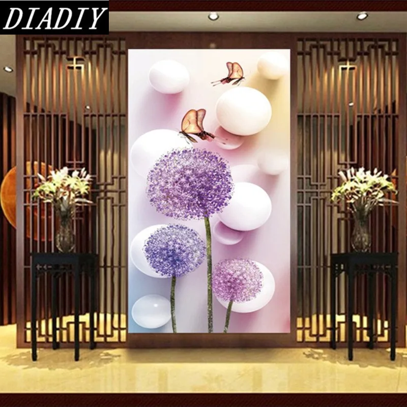 

Large dandelion flower Rubik's cube drill DIY 5D Resin Diamond Painting mosaic crystal Cross Stitch Diamond Embroidery Kits