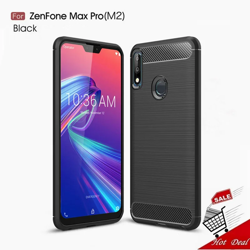

Asus Zenfone Max Pro (M2) Case Cover Silicone Shockproof Phone Case For Asus Zenfone Max Pro (M2) ZB631KL Phone Cover Back Case