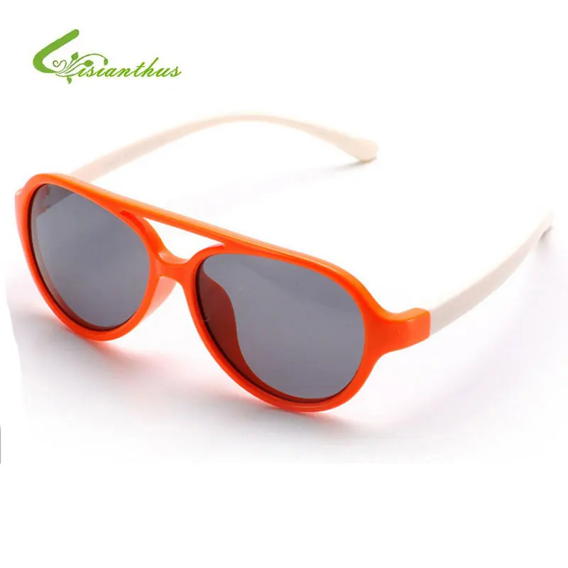 TR90 Flexible Kids Sunglasses Polarized Child Baby Safety Coating Sun