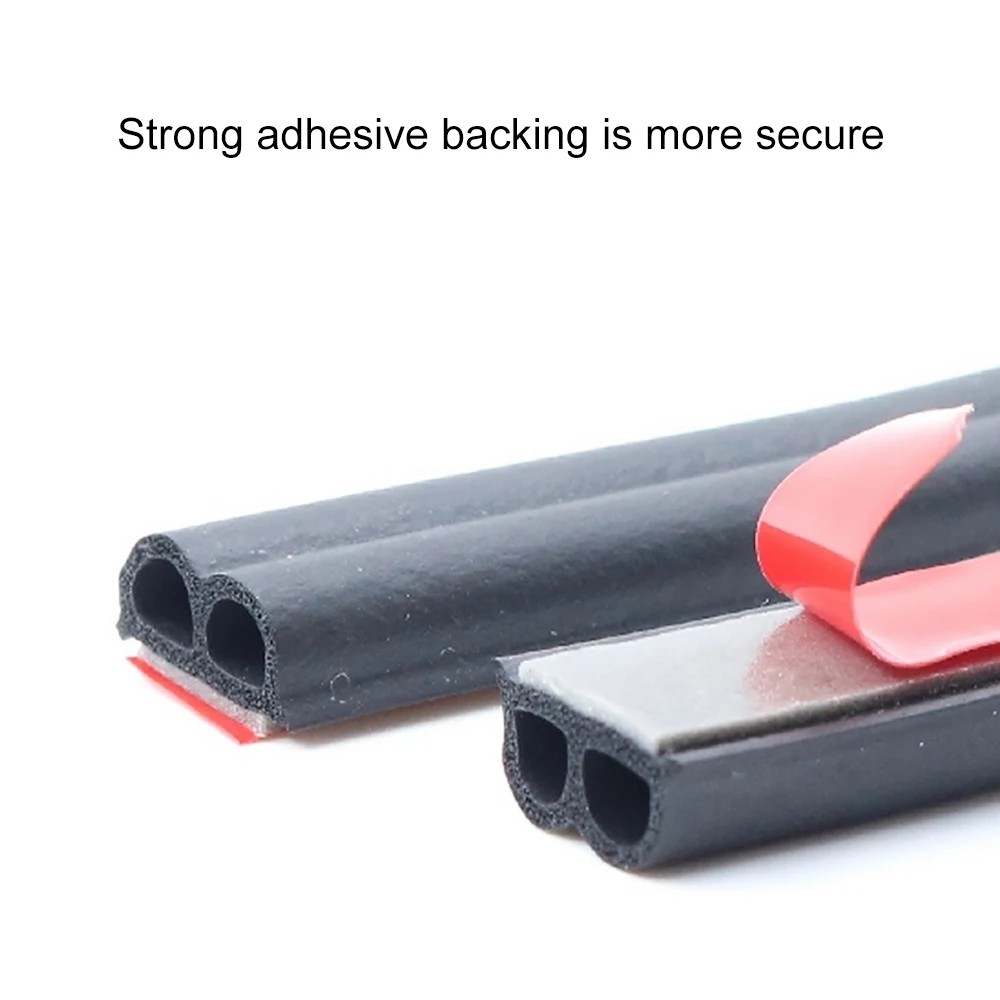 

B-shaped Door Seals Car Rubber Seals Edge Trim Waterproof And Sound-proof Strips B Type 5M 8M Door Seals Car