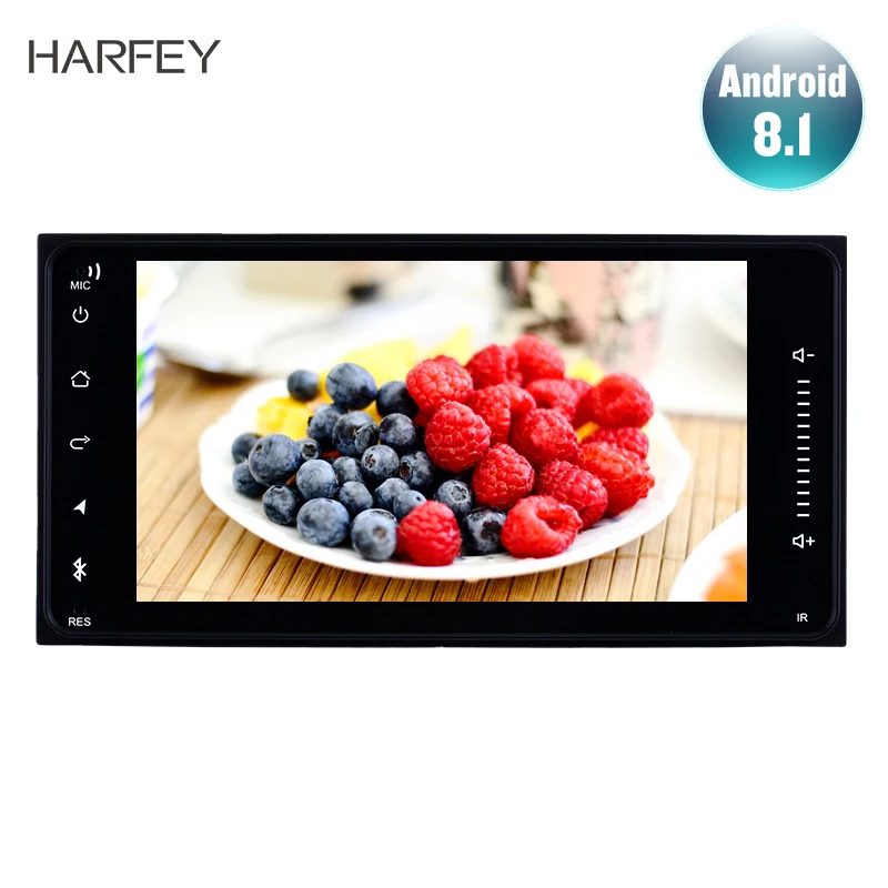

Harfey Universal radios para auto Android 8.1 Car Unit Player for TOYOTA COROLLA Camry Land Cruiser HILUX PRADO 7''GPS Autoradio