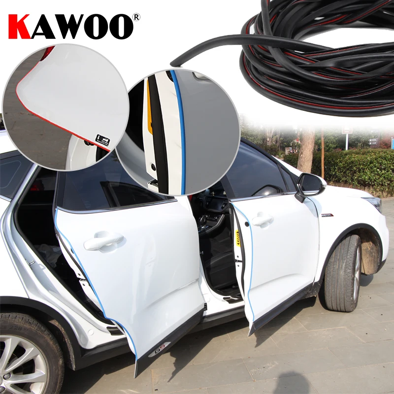 Наклейка на дверь с боковым краем и защитой от царапин для Ford Focus MK2 MK3 Hatchback Ecosport