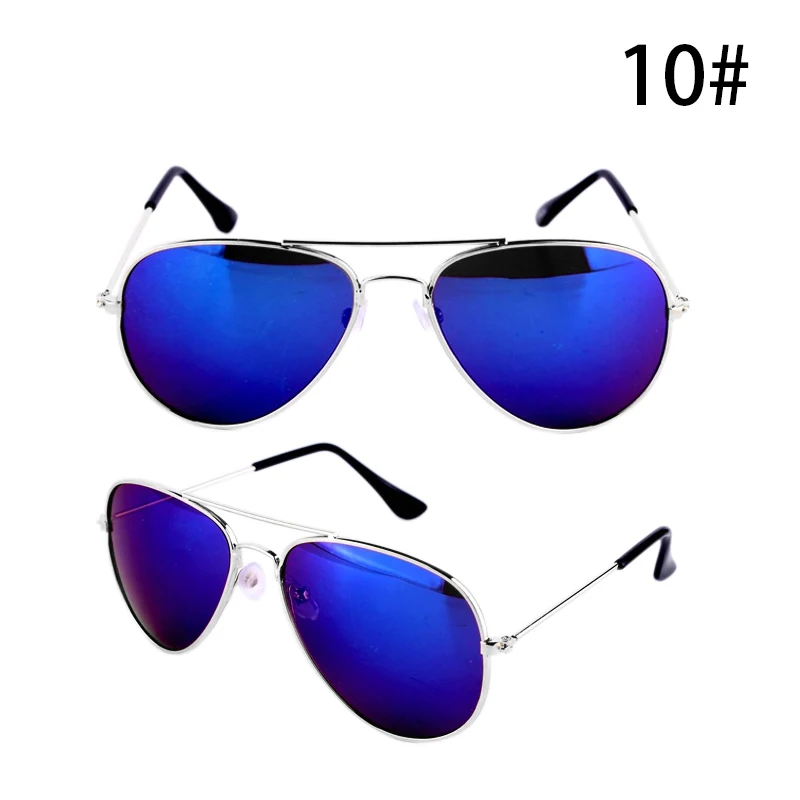 Evrfelan модные дизайн дети Sunglases Пилот очки детские металлические очки с оправой из сплава рамки Открытый Защита от ультрафиолета, от солнца очки Óculos - Цвет линз: J