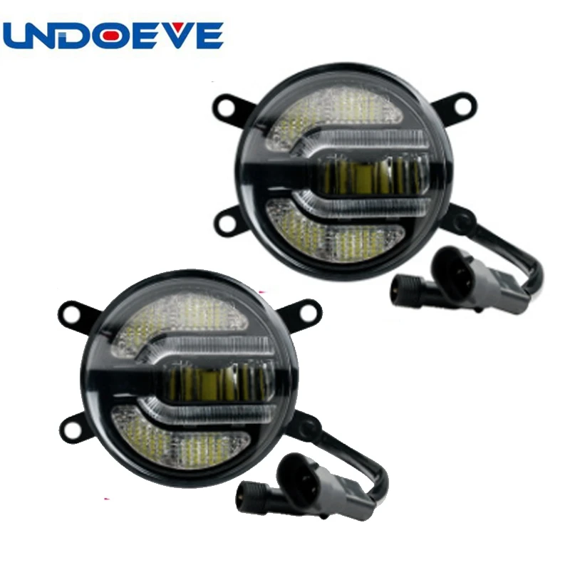 2-piezas-3-5-pulgadas-Led-niebla-luz-diurna-para-Nissan-Suzuki-Mitsubishi-Ford-Toyota-Honda