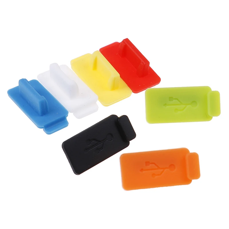 

5 PCS Standard USB Dust Plug Port Charger Cover Jack Interface dustproof prevention for PC Notebook