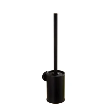

Wall Mount Brass Bathroom Accessories ORB Toilet Brush And Holder