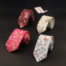 Мужской галстук-бабочка, корейский дизайн, модный тонкий обтягивающий хлопок, 6 см, с цветочным принтом, милый для мужчин, Свадебный галстук, 20 шт./партия
