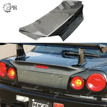 

For Nissan Skyline R34 GTR GTT Carbon Fiber OEM Trunk Body Kit Auto Tuning Part For GTR R34 Carbon OEM Trunk