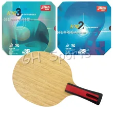 61 вторая 3004 Shakehand с dhs Нео ураган 2 и Нео ураган 3 с маленький корпус Shakehand длинная fl