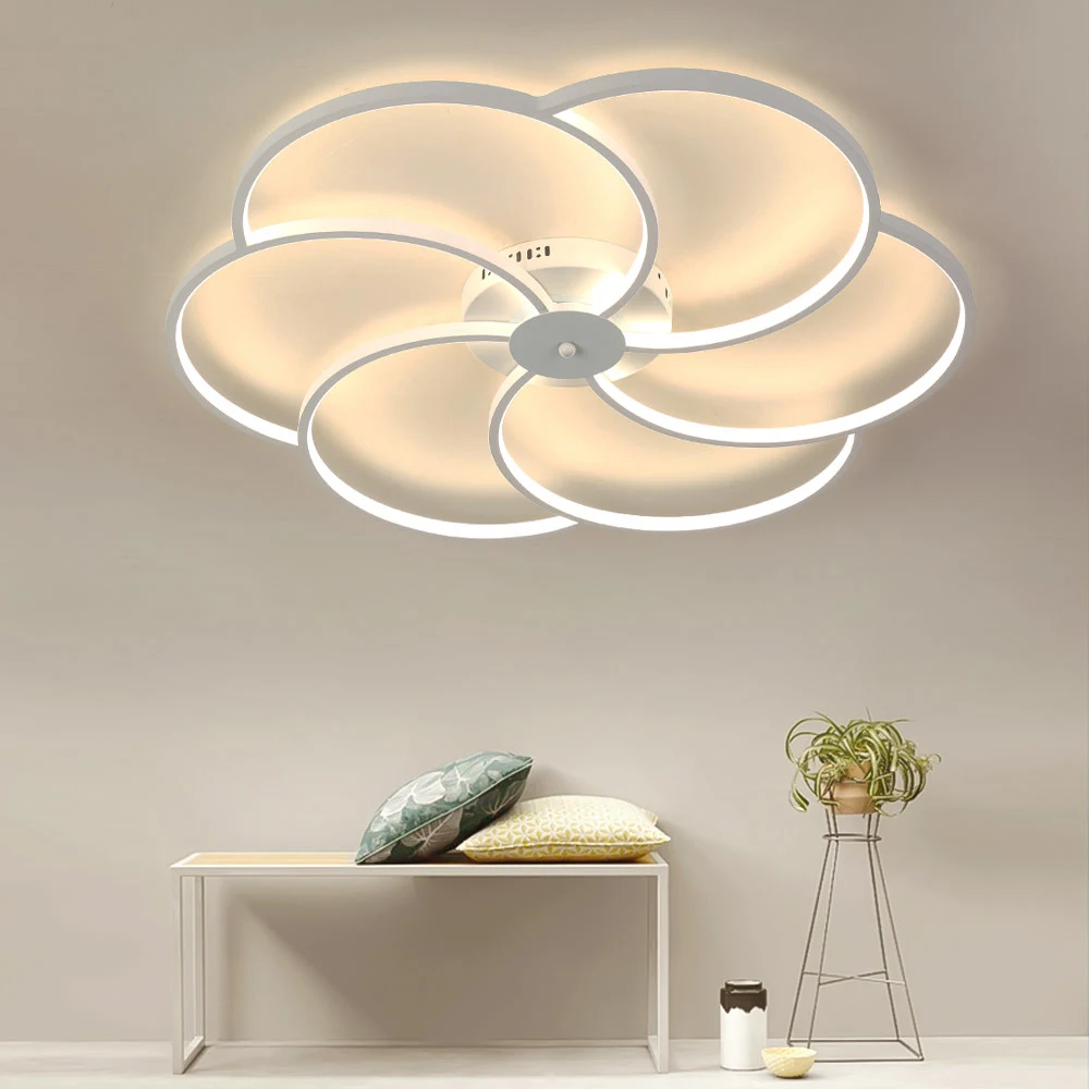 

Modern Led Ceiling Light Lamp For Home Living Room With Remote Control Bedroom Kitchen Surface Mounted Ceiling Lighting Fixtures