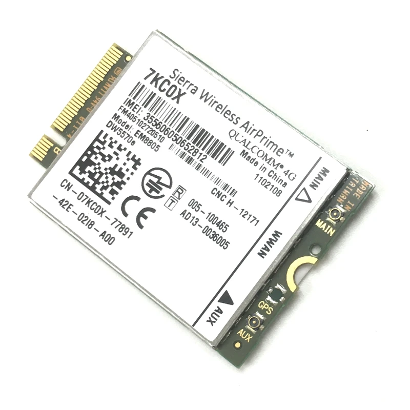 DELL Sierra Wireless AirPrime 68DP9 EM8805 DW5570e WWAN HSPA NGFF CARD 68DP9