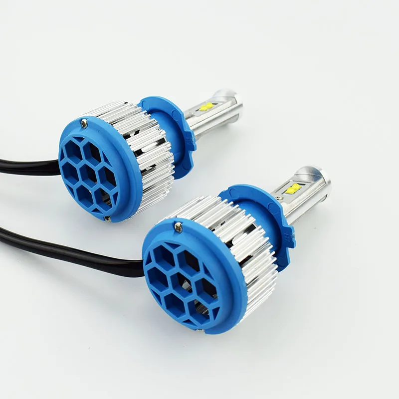 2 шт. автомобильная лампа для фар Cree LED чип Hi Lo луч Автомобильная фара 12 В