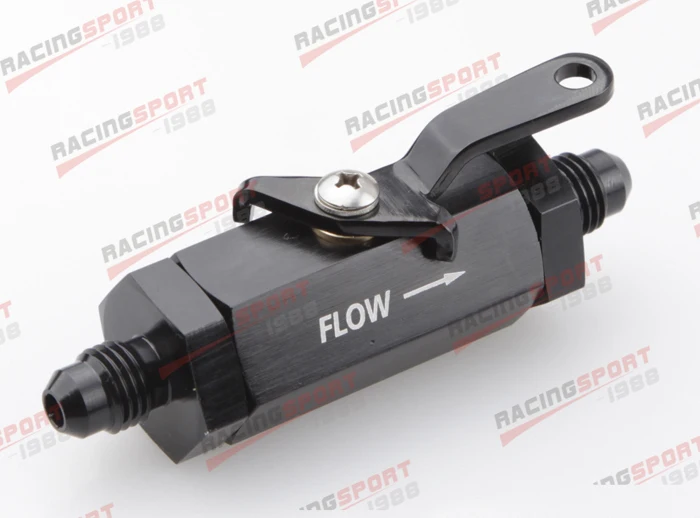 

AN4 4AN -4 AN -4an SHUT OFF VALVE FITTING ALUMINUM BLACK AD72001